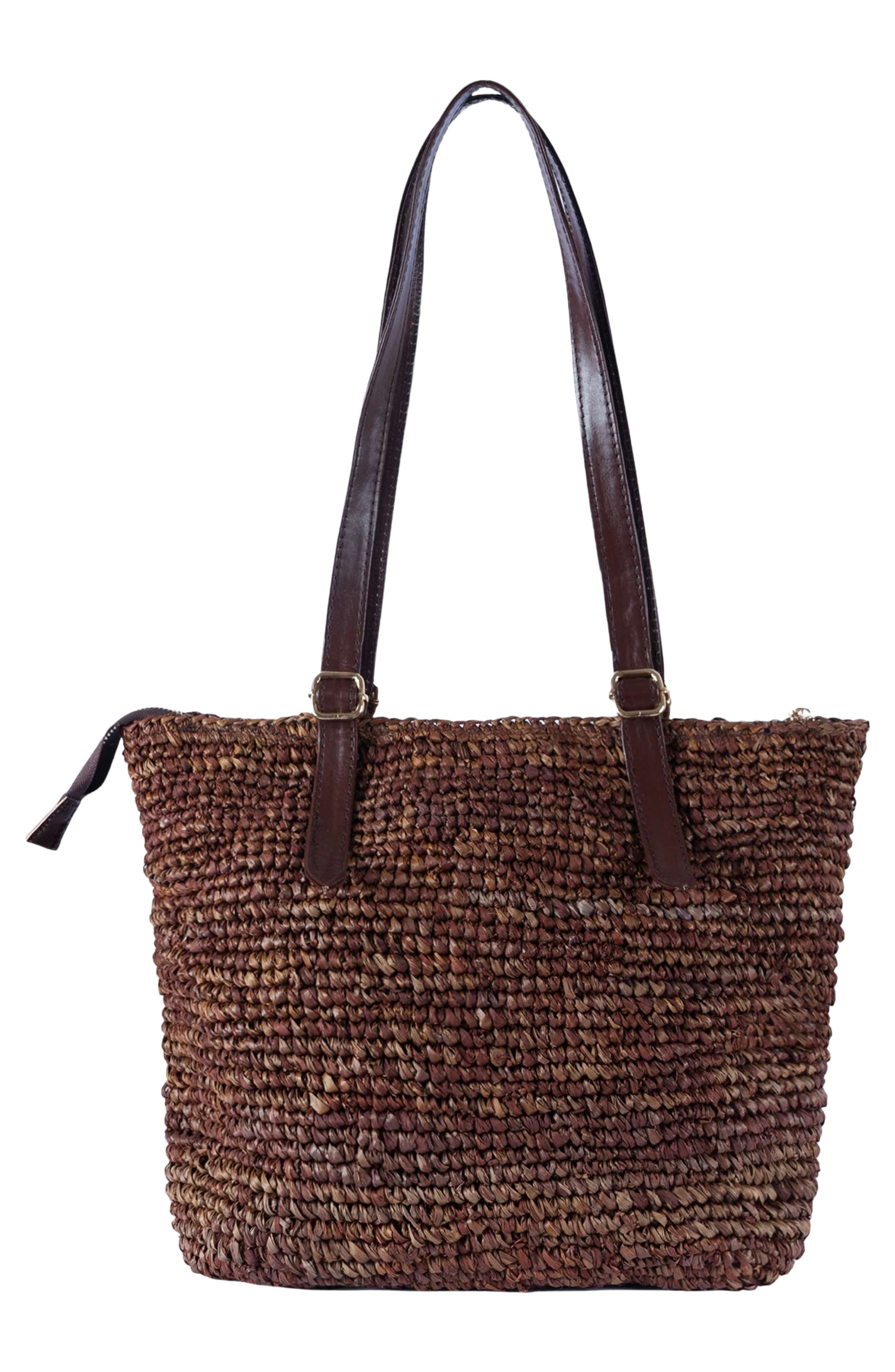 Jelavu Carmela Raffia Tote, Alternate, color, 