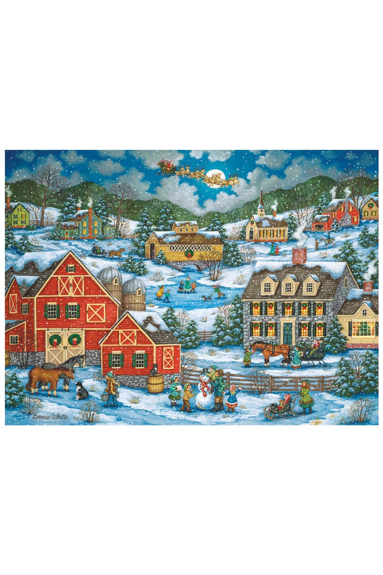 Winter Wonderland 500pc Puzzles 4-Pack, Alternate, color, Multicolor