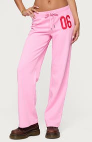 EDIKTED 06 Wide Leg Drawstring Sweatpants