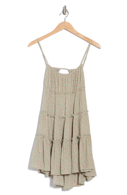 Abound Tie Back Minidress In Neutral