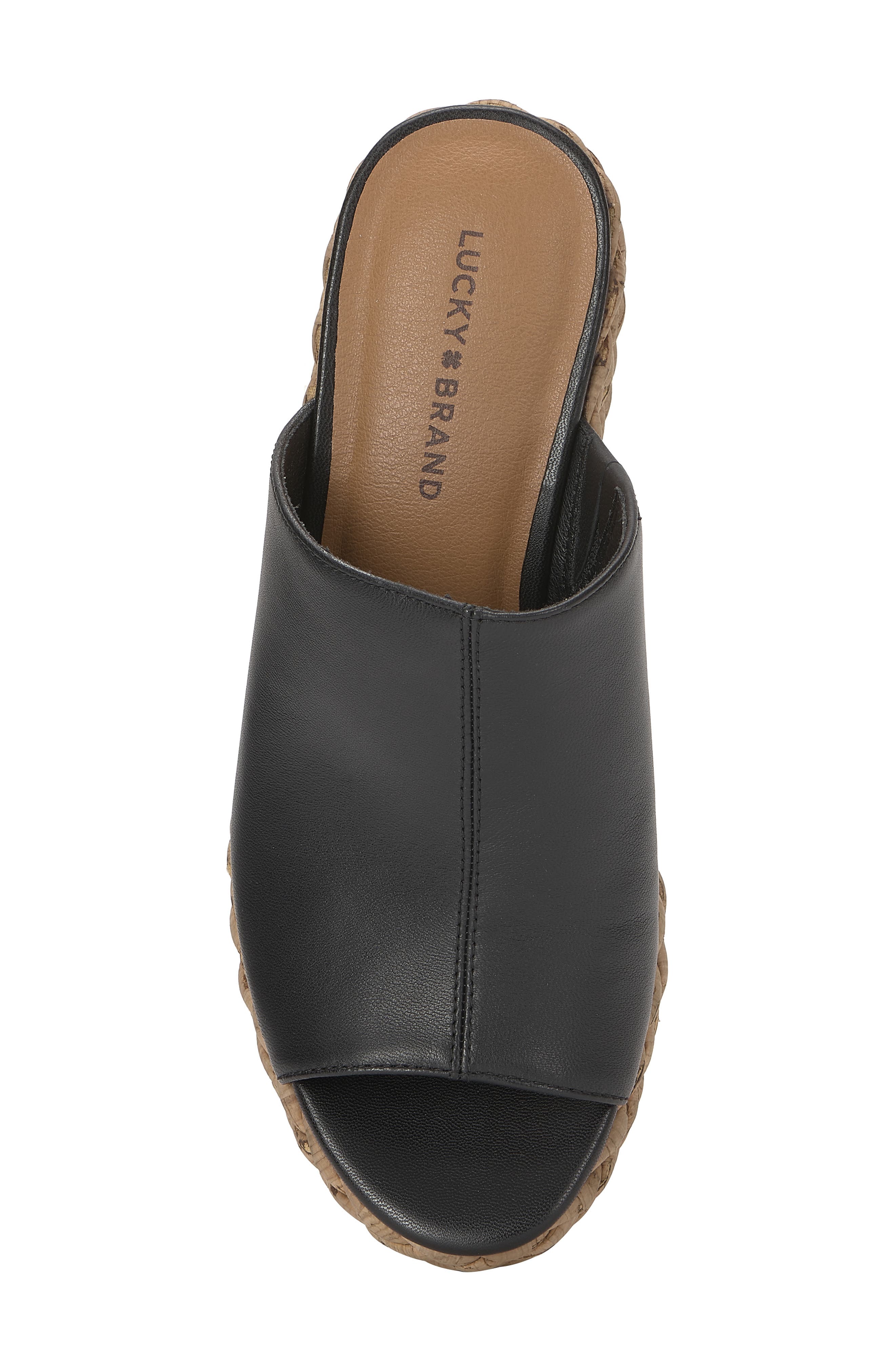 Lucky Brand Cabriah Wedge Slide Sandal, Alternate, color, 