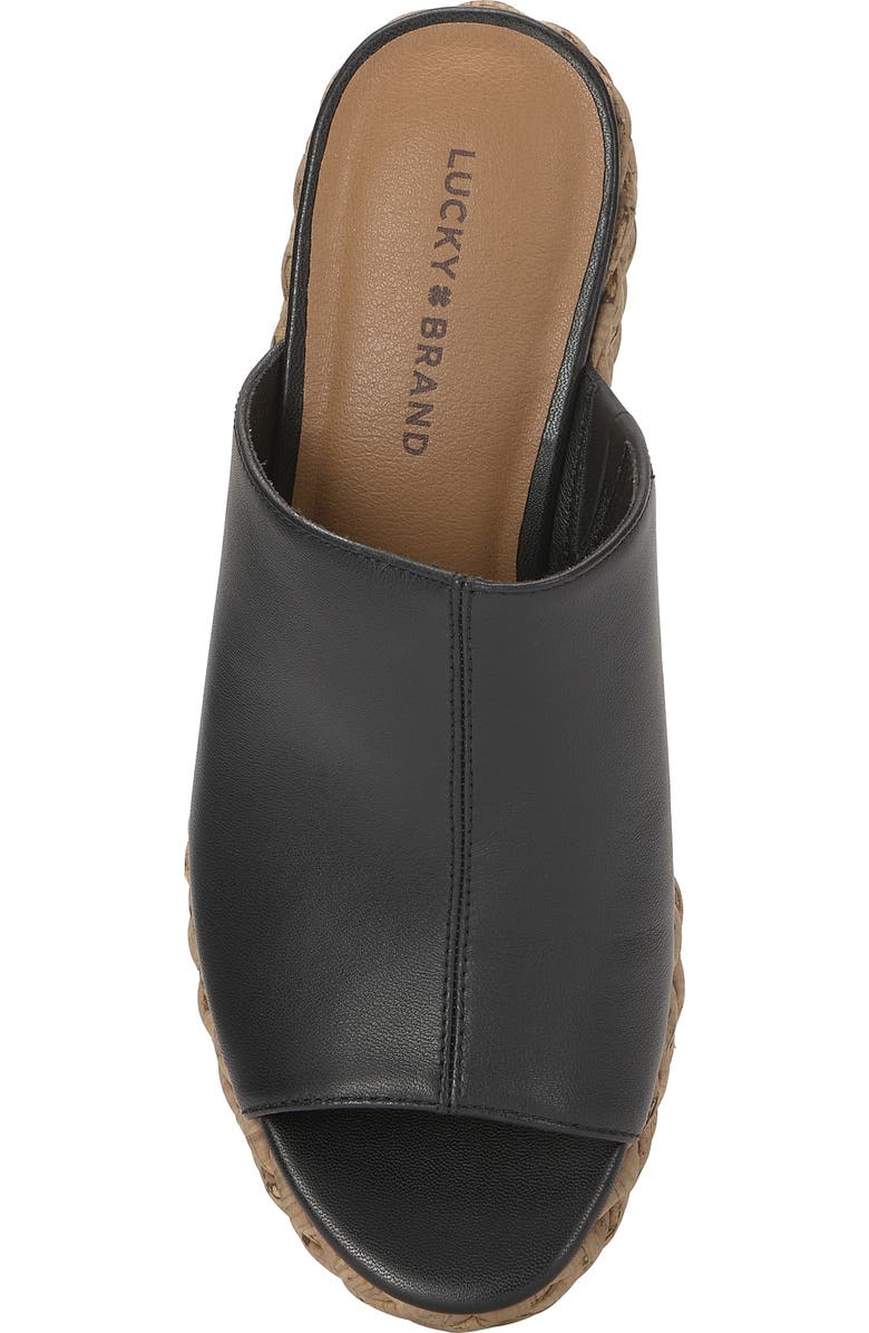 Lucky Brand Cabriah Wedge Slide Sandal, Alternate, color,