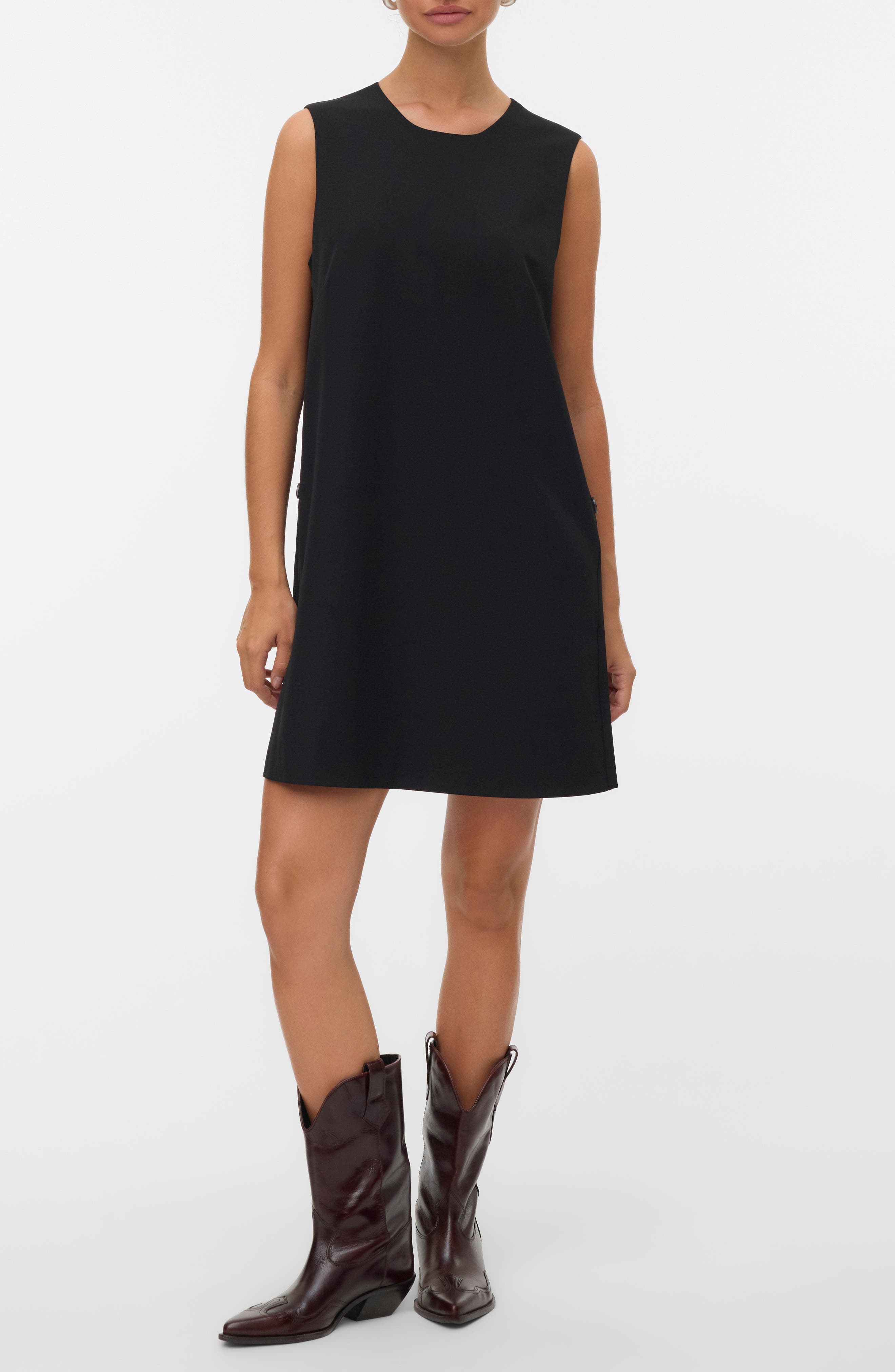 VERO MODA Fany Sleeveless Trapeze Minidress