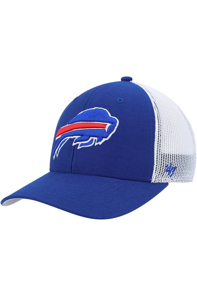 Youth '47 Royal/White Buffalo Bills Adjustable Trucker Hat, Main, color, Royal