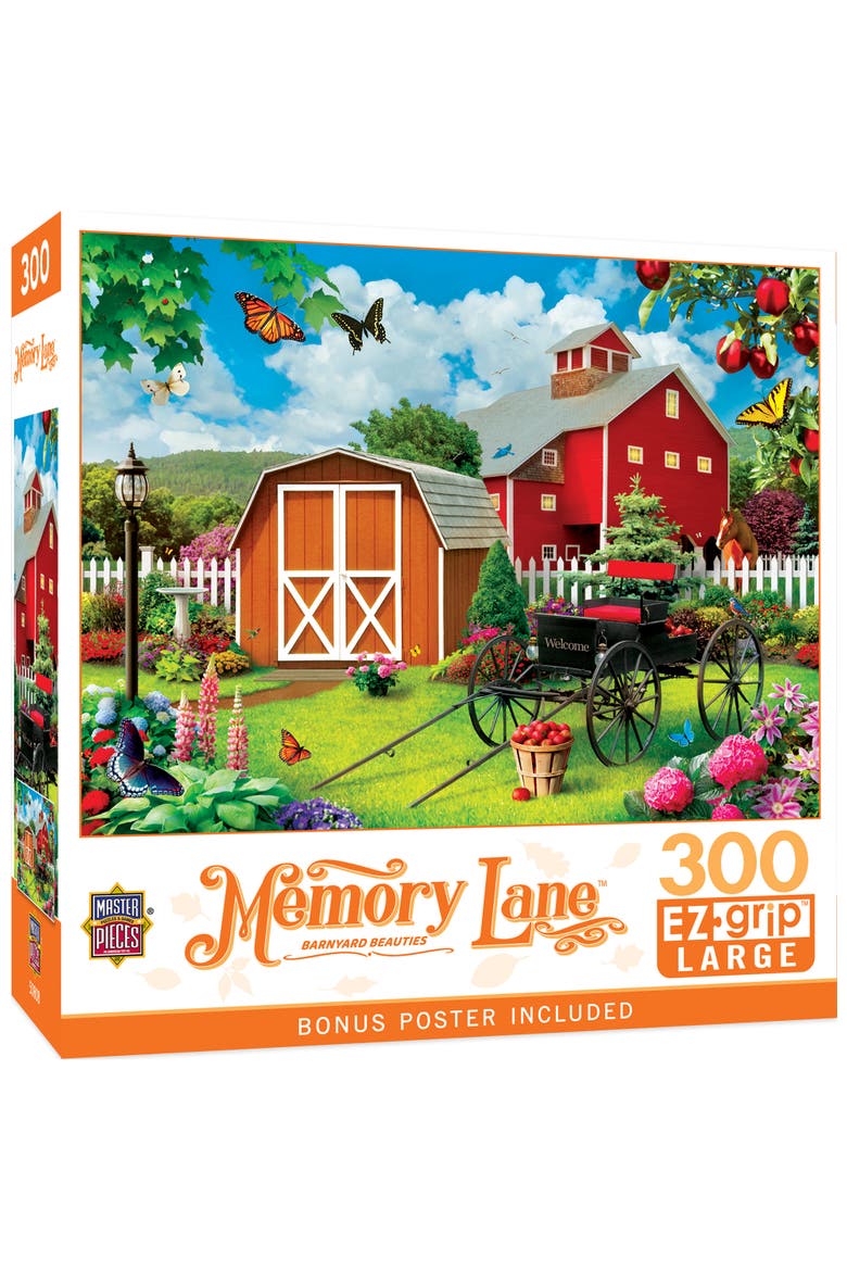 Barnyard Beauties 300 Piece Puzzle, Main, color, Multicolor