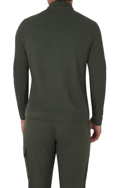 90 Degree By Reflex Tek Scuba Pullover In Olive