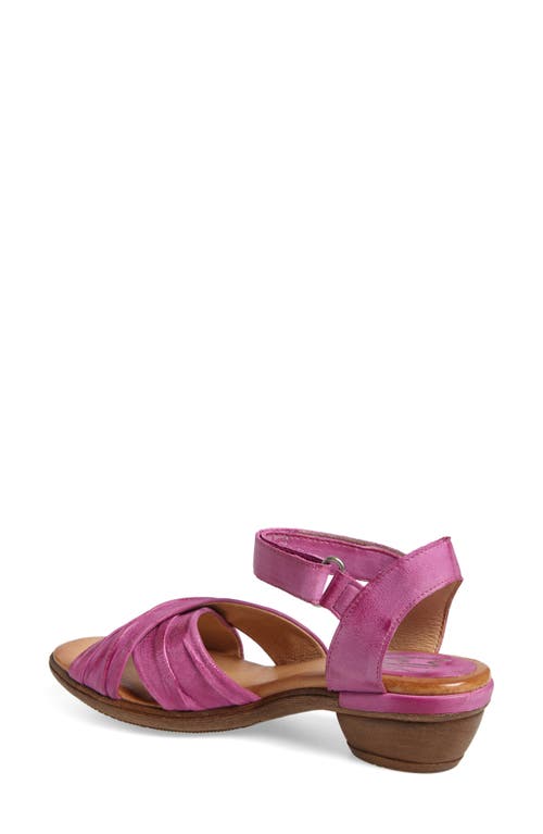 Miz Mooz Colette Sandal In Fuchsia