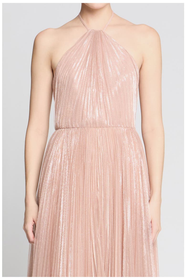 Marisol Lurex Gown, Alternate, color, Quartz