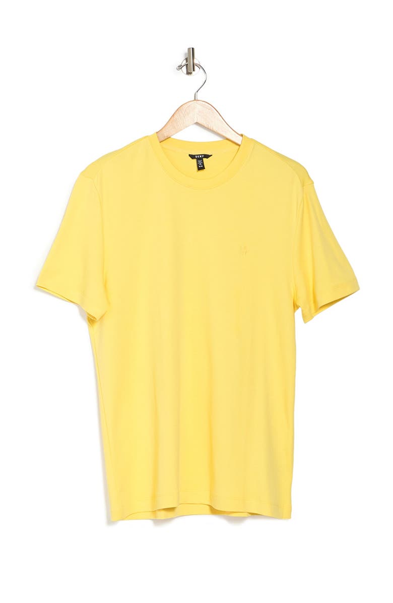 DKNY Short Sleeve Basic T-Shirt, Alternate, color, 