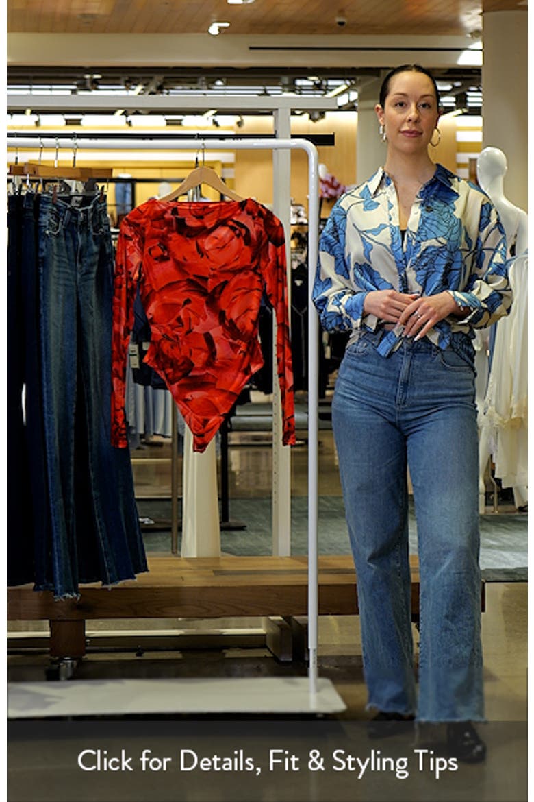 Bare Print Bodysuit video