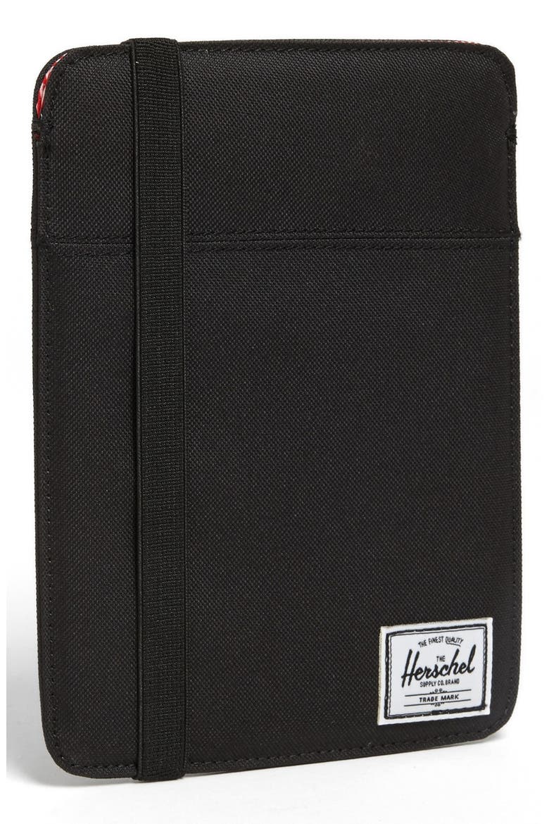 'Cypress' iPad mini Sleeve, Main, color, BLACK