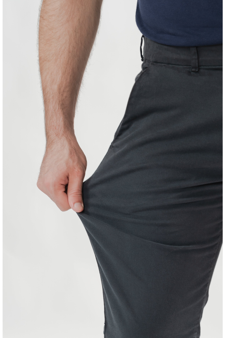 UltraFlex Slim Fit Chino, Alternate, color, Dark Grey