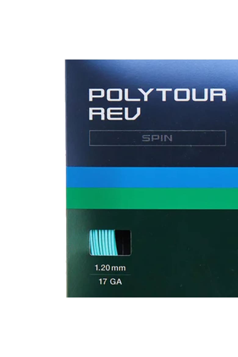 Poly Tour Rev 120 17g Tennis String, Alternate, color, Mint