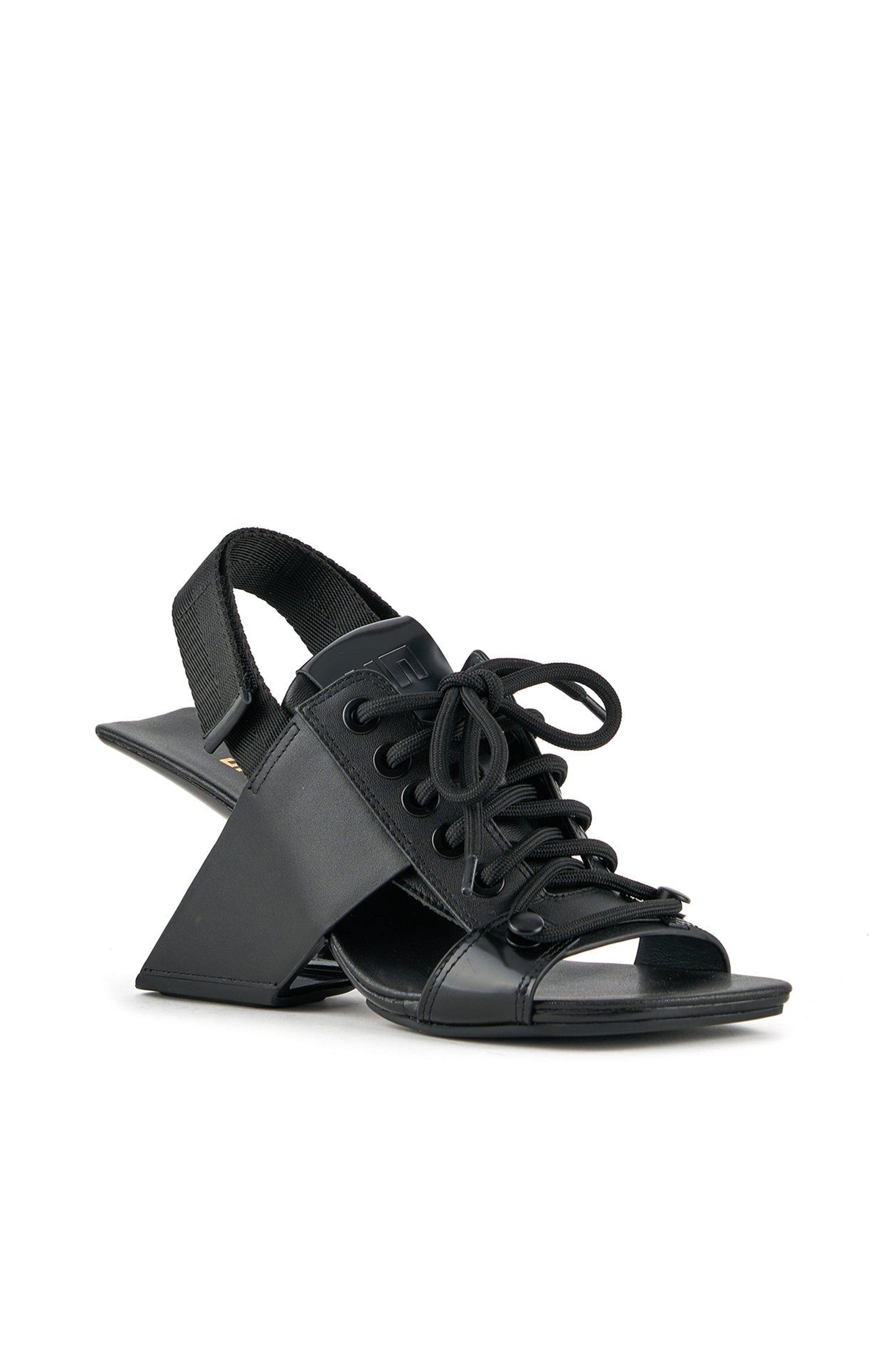 Loop Sporty Hi sandal, Alternate, color, Black