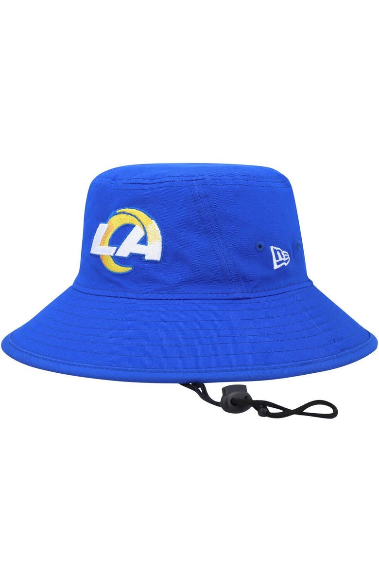 New Era Men's New Era Royal Los Angeles Rams Main Bucket Hat, Main, color, Royal