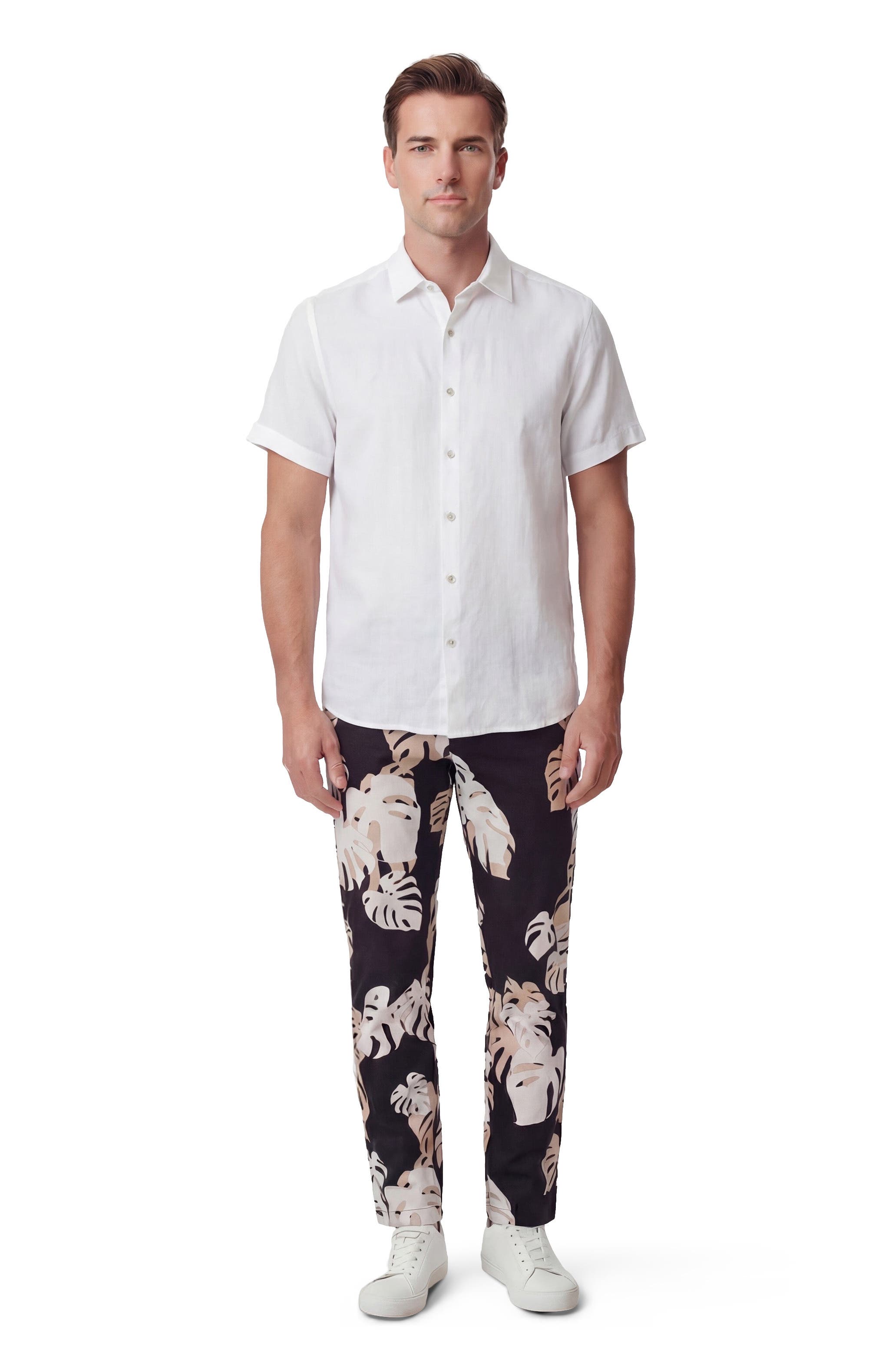 selected MONSTERA FLORAL SMOKE