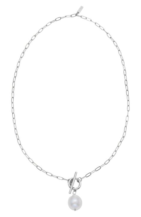 Baroque Freshwater Pearl Pendant Necklace