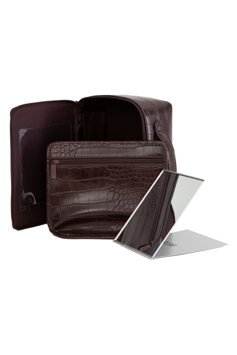 The Cosmetic Case, Alternate, color, ESPRESSO CROC