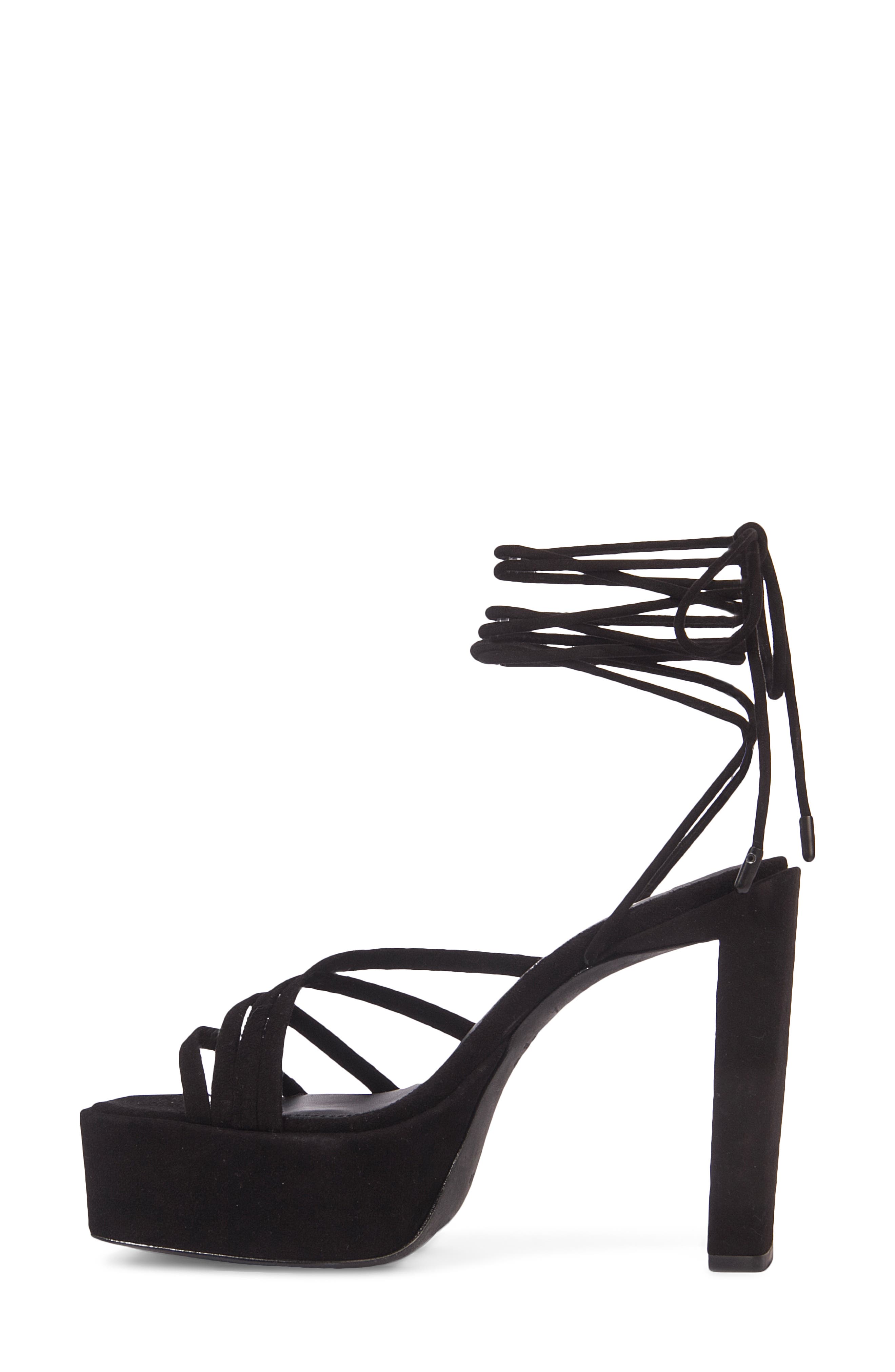 BLACK SUEDE STUDIO Sasha Platform Sandal, Alternate, color, 