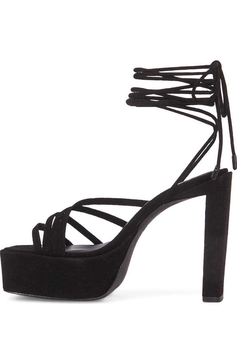 BLACK SUEDE STUDIO Sasha Platform Sandal, Alternate, color,