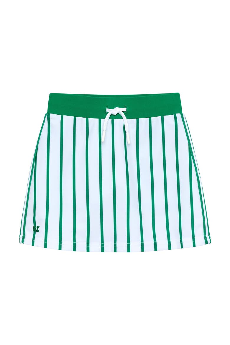 Girls Ribboned Skirt, Main, color, Kelly Green