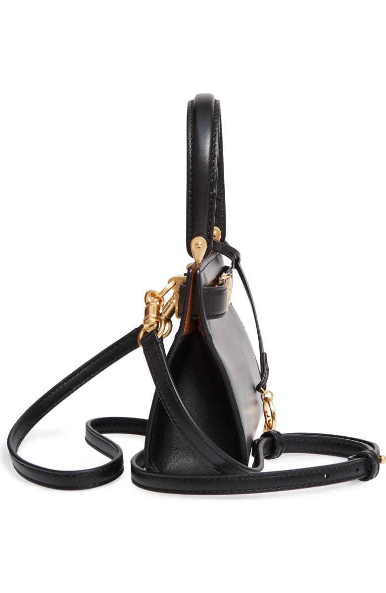 Tory Burch Mini Lee Radziwill Leather Bag, Alternate, color,