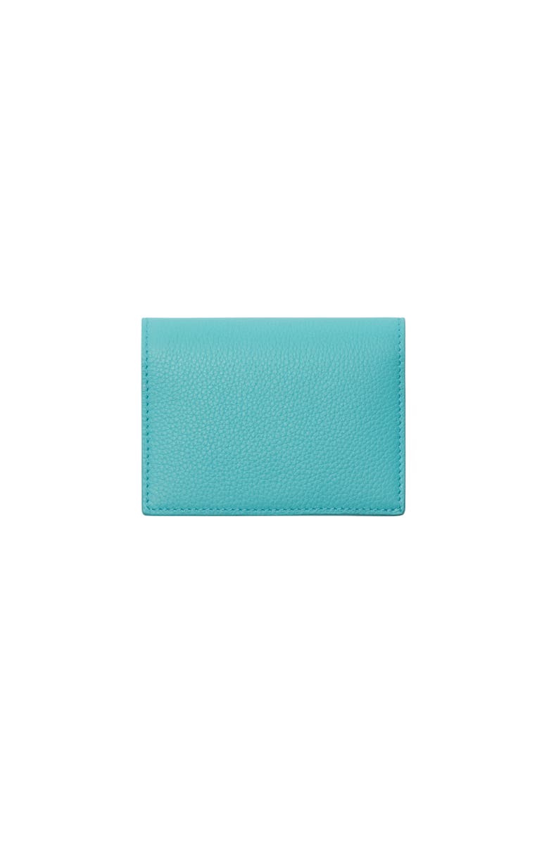 Burberry Bloomsbury Folding Card Case, Alternate, color, Blue/Atom Blue