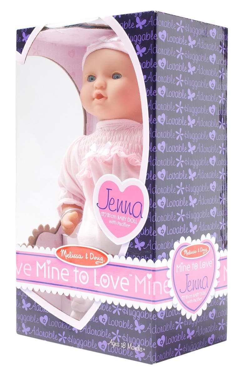 Melissa & Doug 'Mine to Love - Jenna' Baby Doll, Alternate, color,