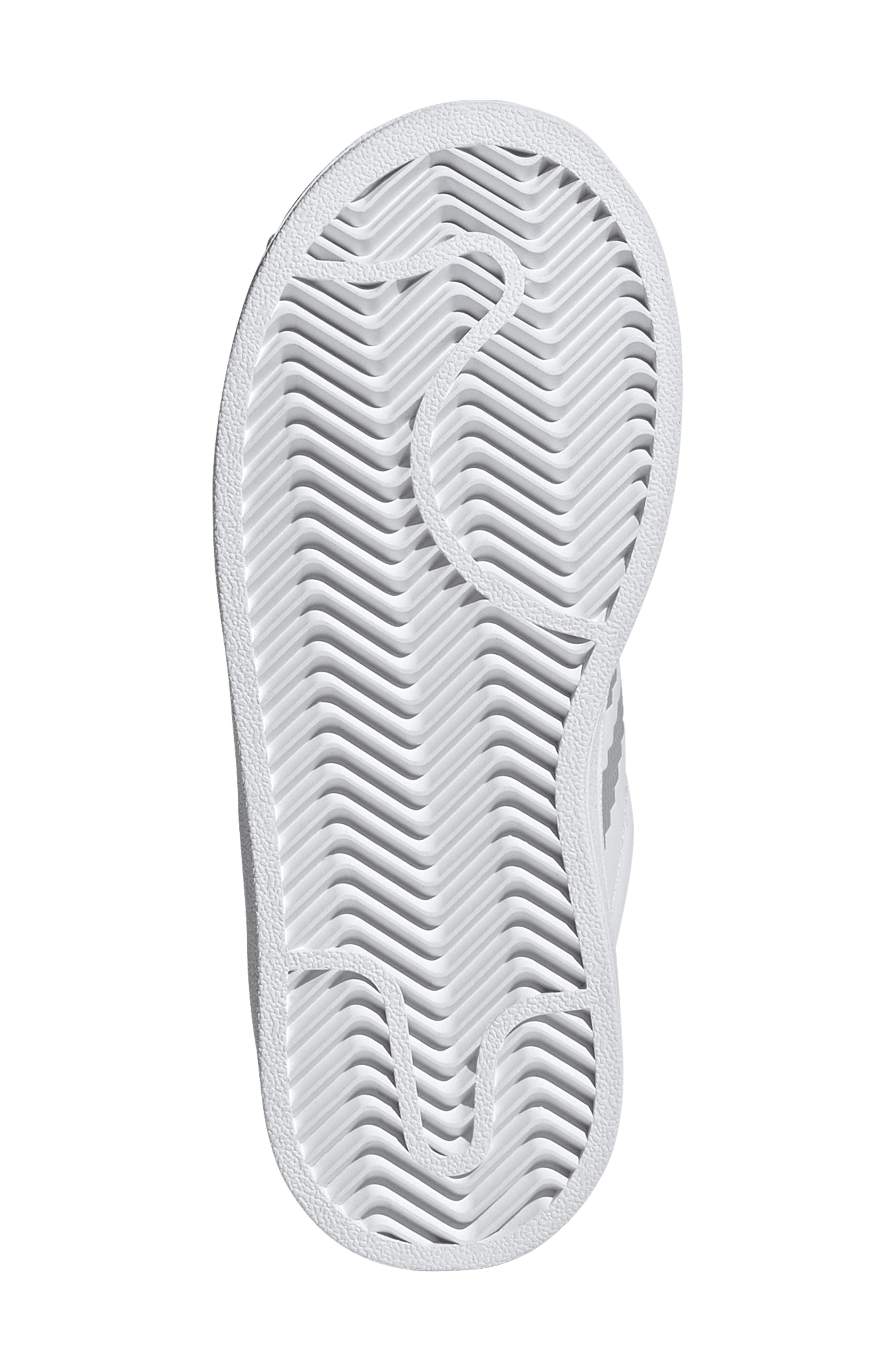 adidas Kids' x Minecraft Superstar II Sneaker, Alternate, color, White/ Grey/ Black