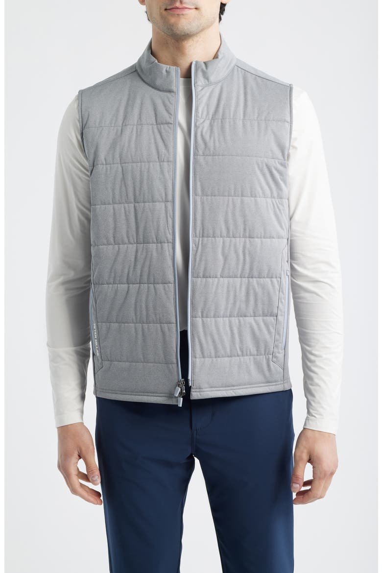 Fuse Water Resistant Hybrid Vest, Main, color, OSLO GREY