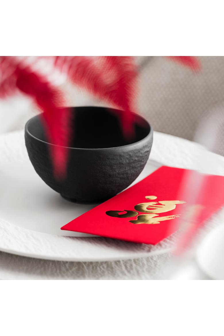 Manufacture Rock Rice Bowl Small, Alternate, color, black