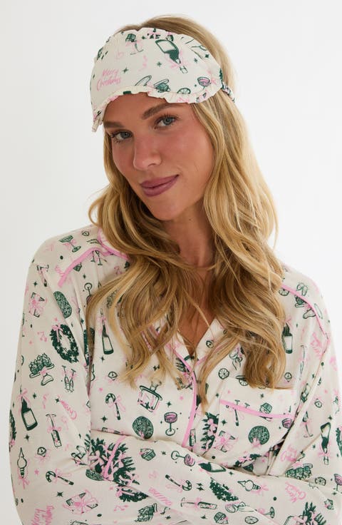 Putting on the Glitz Eye Mask