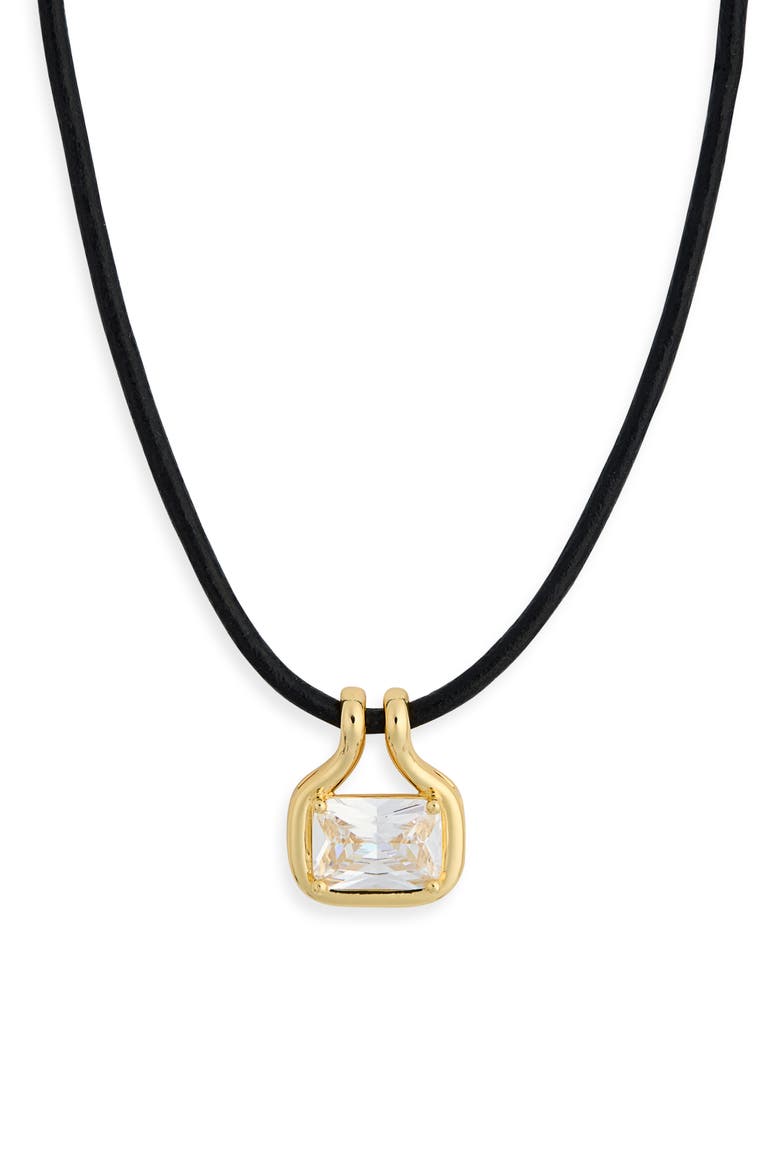 Naia Corded Pendant Necklace, Main, color, GOLD
