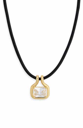 Naia Corded Pendant Necklace
