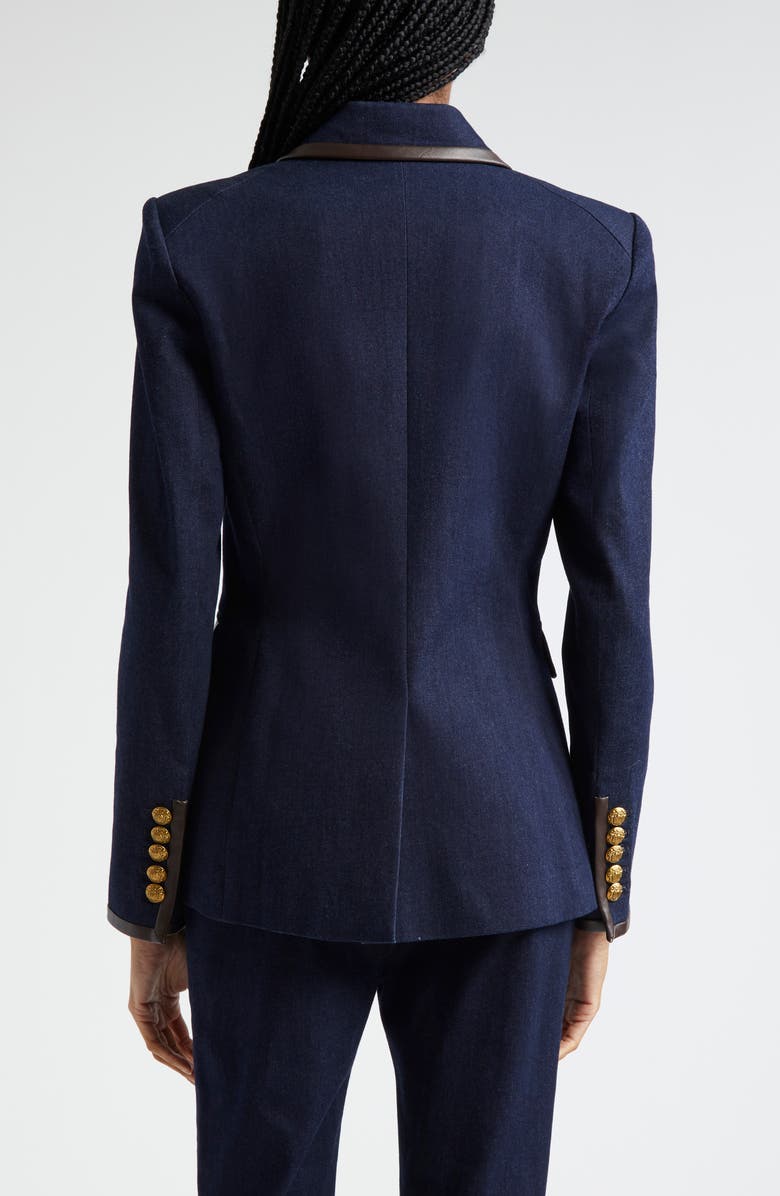 Veronica Beard Miller Denim Dickey Jacket, Alternate, color, 