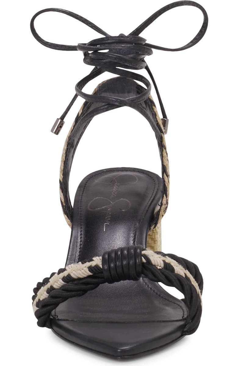 Jessica Simpson Prim Ankle Wrap Pointed Toe Sandal, Alternate, color,