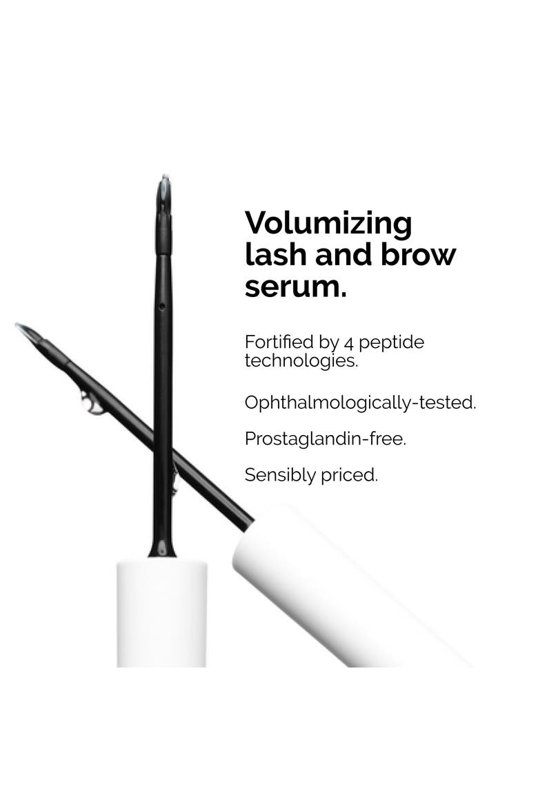 Multi-Peptide Lash and Brow Serum for Thicker Lashes & Brows, Alternate, color, NO COLOR