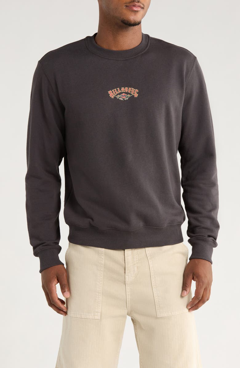 Billabong Short Sands Crewneck Sweatshirt, Main, color, 