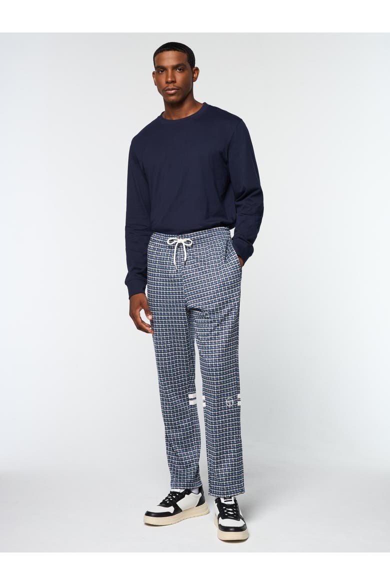 Dallas Houndstooth Track Pant, Alternate, color, MARITIME BLUE
