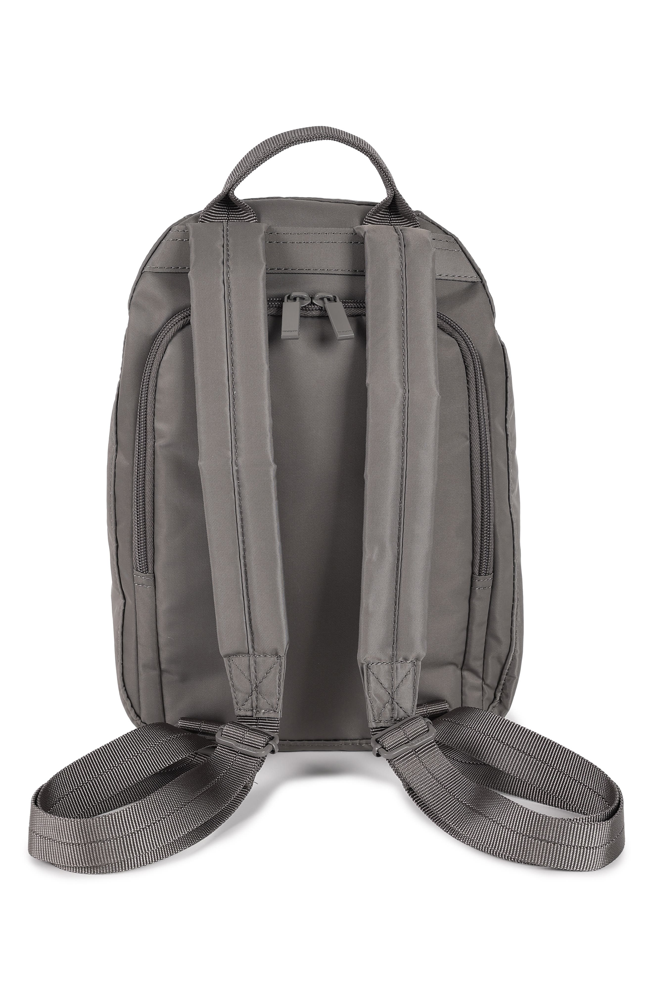 Large Vogue Water Repellent RFID Backpack, Alternate, color, SEPIA