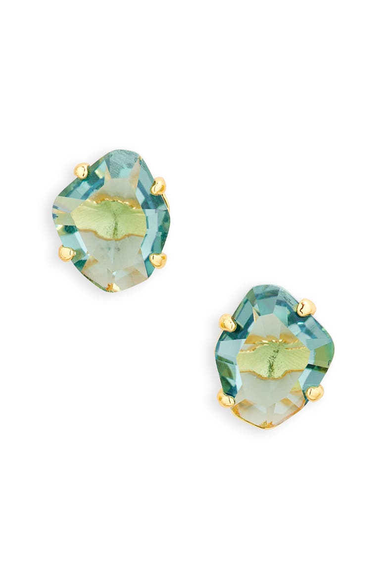 treasure trove stud earrings, Main, color, BLUE