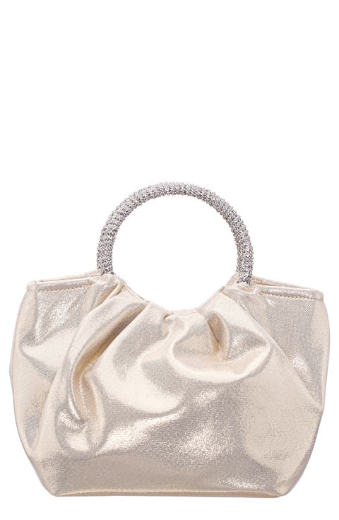 Fancy Top Handle Clutch