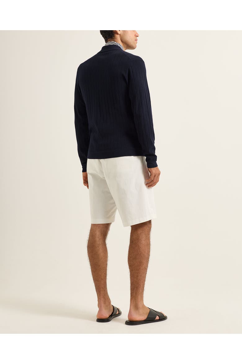 Bastian Classic-Fit Knitted Shirt, Alternate, color, NIGHT IRIS