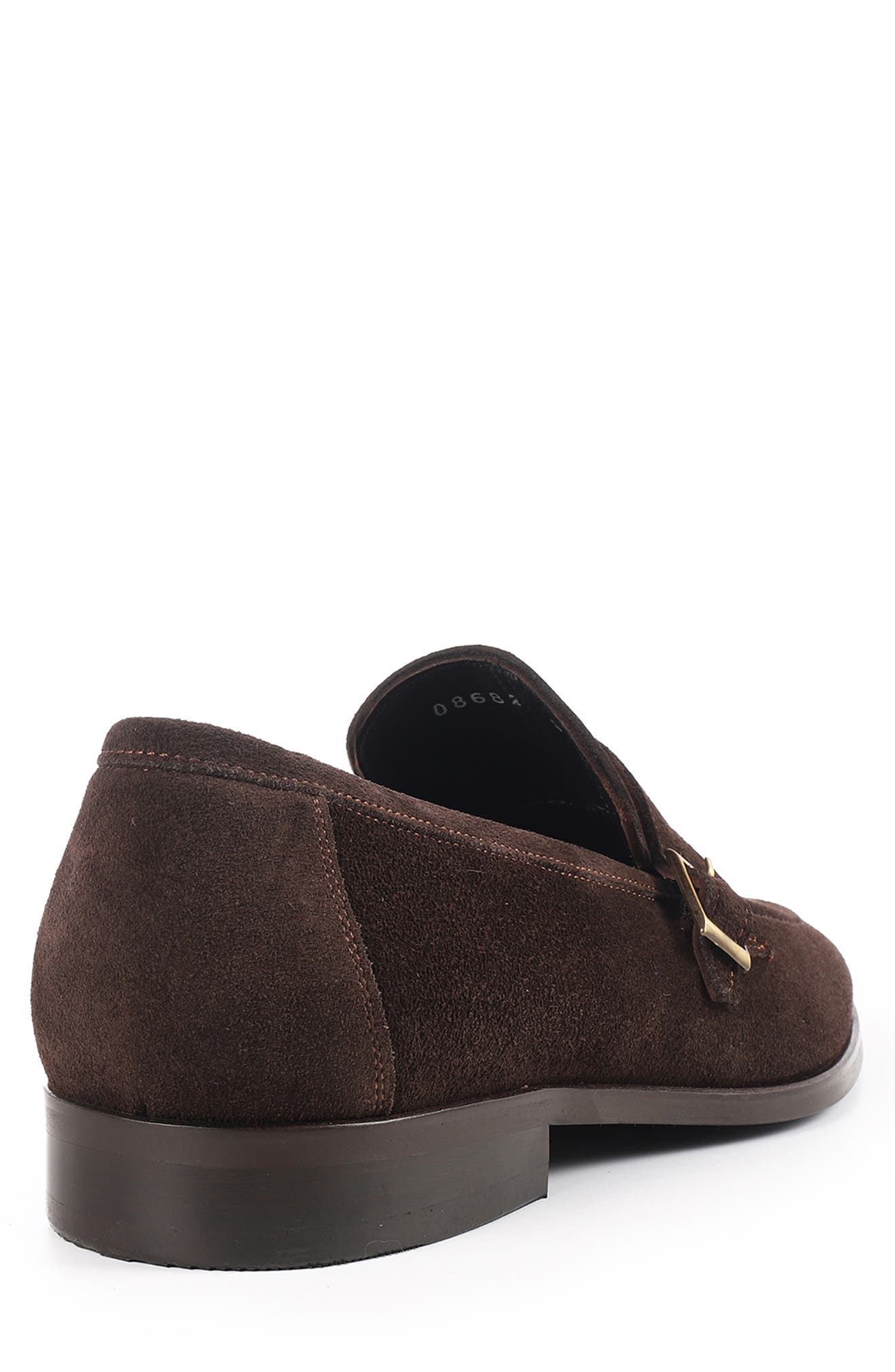 Beston Monk Shoe, Alternate, color, DARK BROWN