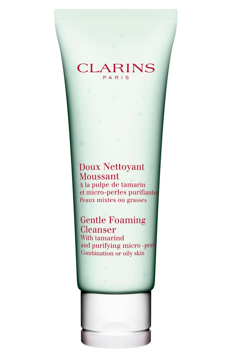 Clarins Gentle Foaming Cleanser with Tamarind for Combination/Oily Skin Types, Main, color, 