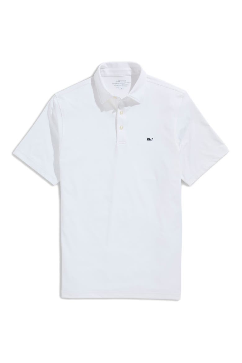 Sankaty Performance Polo, Main, color, WHITE CAP
