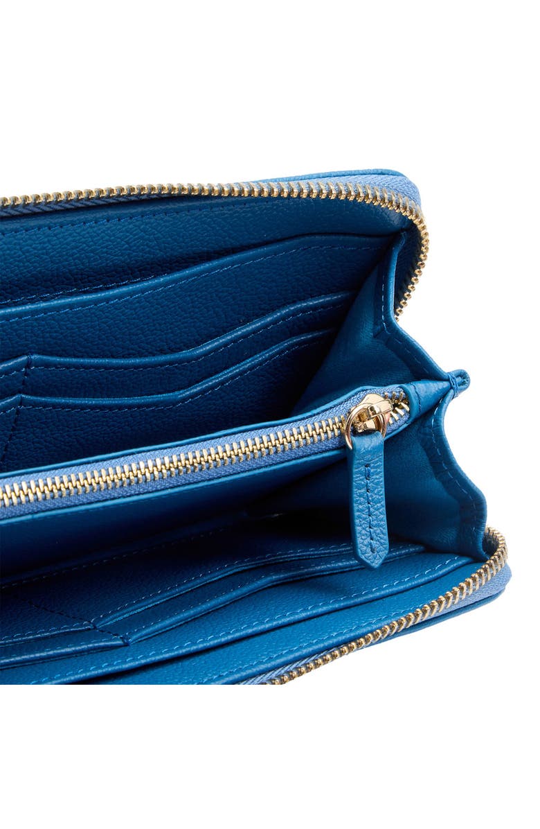 WOLF Mimi Continental Wallet, Alternate, color, Marine