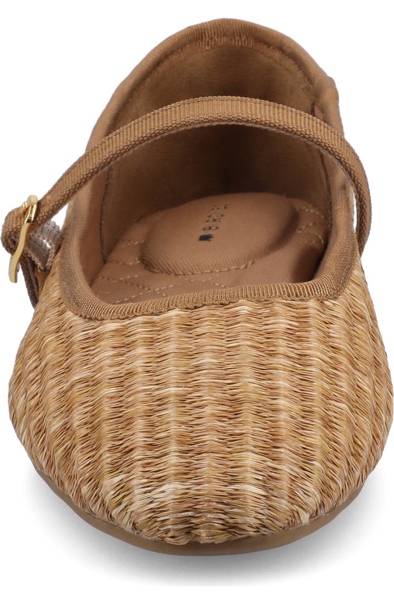 Birdies The Hummingbird Mary Jane, Alternate, color, Tan Raffia