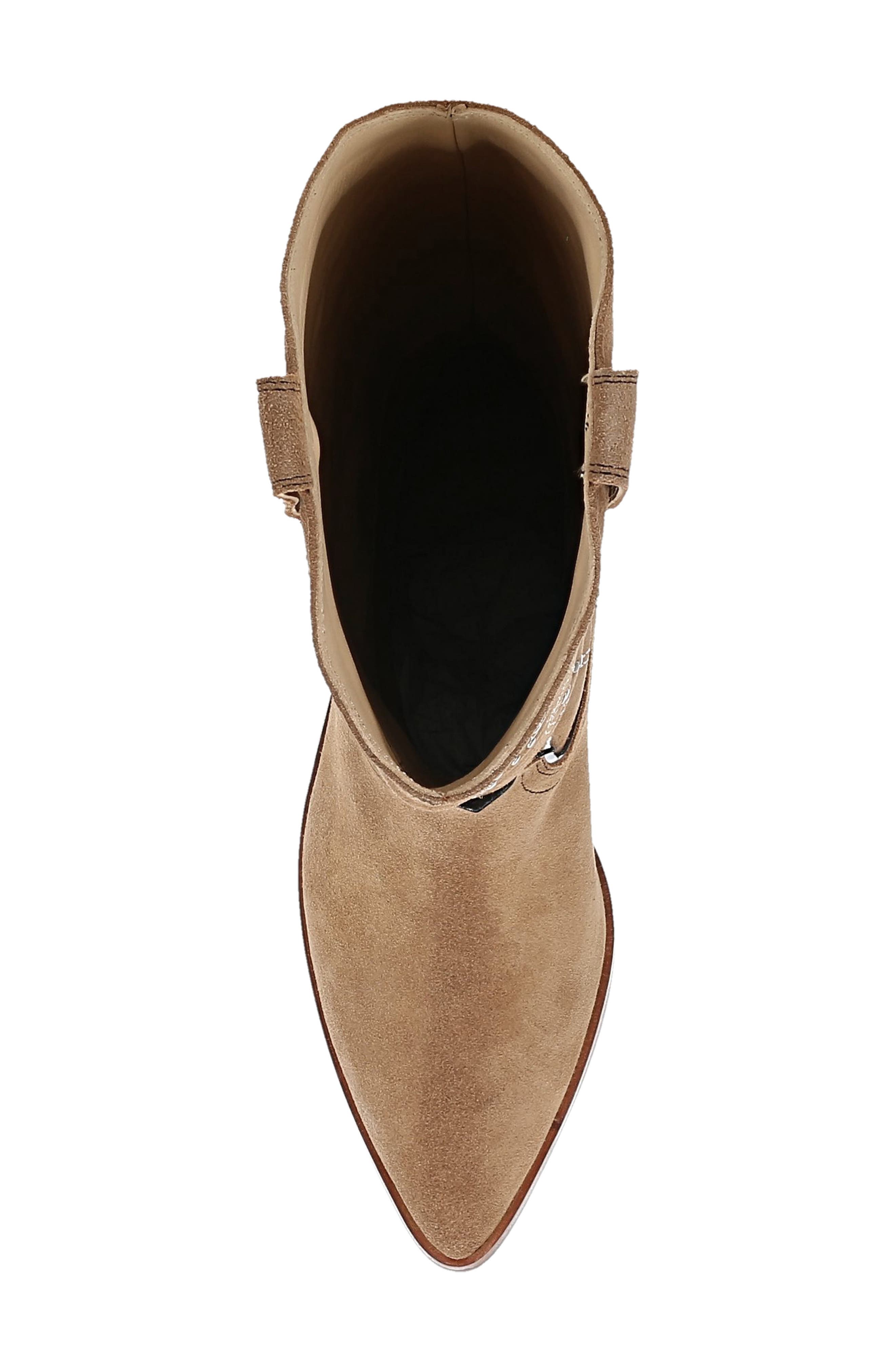 Frye Sara Pointed Toe Western Boot, Alternate, color, 