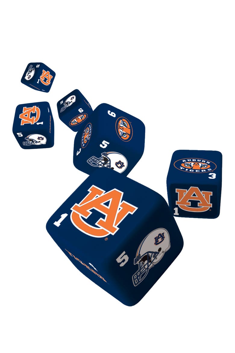 Auburn Tigers Dice Set - 19mm, Alternate, color, Multicolor